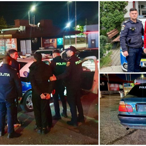 Tânăr prins la volan beat și fără permis, după o urmărire în Bacău