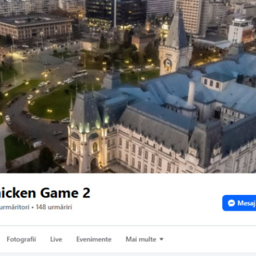 Pagina de Facebook a Consiliului Județean Iași, atacată cibernetic și redenumită chicken game 2
