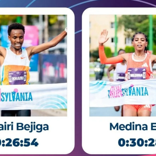 Medina Eisa și Khairi Bejiga cuceresc tRUNsylvania International 10K la Brașov