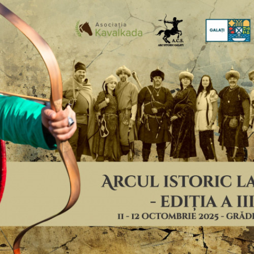 Arcul istoric la Galați cu ateliere și spectacole pentru copii în Grădina Publică