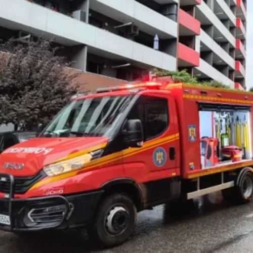 Incendiu la un apartament de pe strada Bună Ziua din Cluj-Napoca