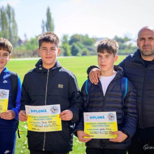 Elevii Centrului Cultural Vrancea au obținut premii la Cupa României de aeromodelism