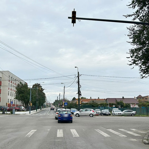 Lucrări de modernizare a semafoarelor în Constanța cu trafic dirijat de poliție
