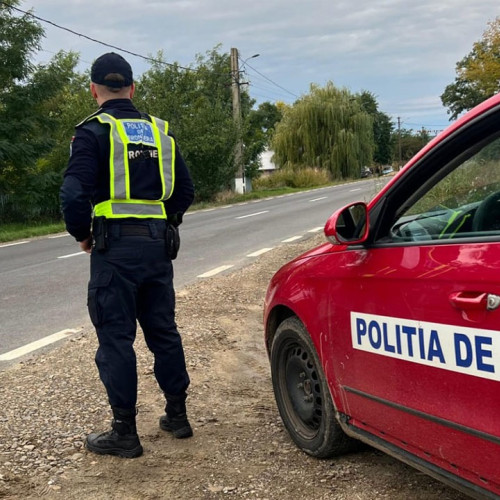 Adolescent din Botoșani cercetat după ce a condus un autoturism cu numere provizorii expirate