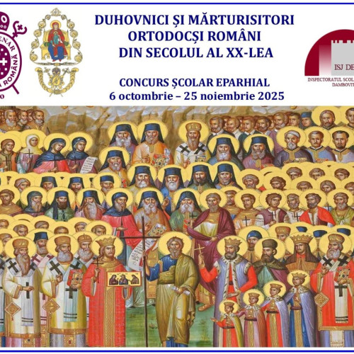 Concurs școlar eparhial dedicat duhovnicilor și mărturisitorilor ortodocși români