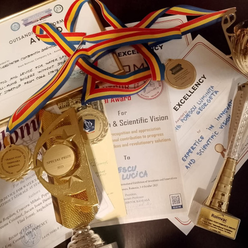 Universitatea „Constantin Brâncuși” din Târgu Jiu, medaliată cu aur la Salonul Internațional de Invenții