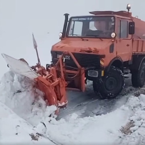 DN 76C Transalpina rămâne închis între Rânca și Obârșia Lotrului din cauza zăpezii