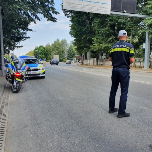 Poliția rutieră Gorj intensifică controalele pentru reducerea distragerii atenției la volan