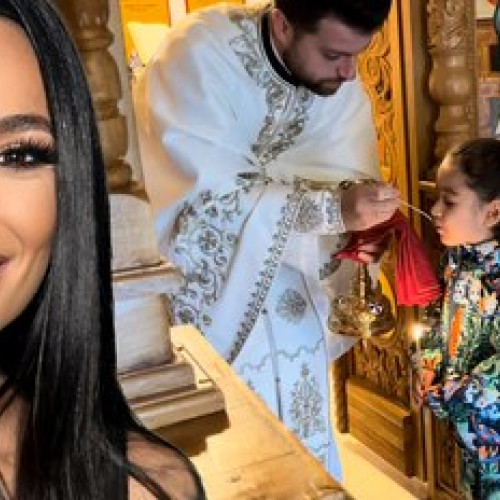Roxana Vancea își învață copiii să iubească credința și biserica