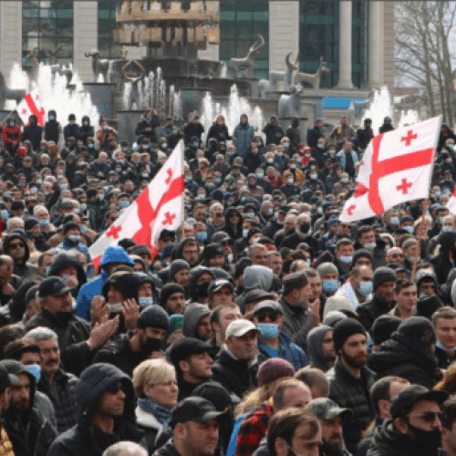 Guvernul georgian intensifică reprimarea după alegerile locale contestate