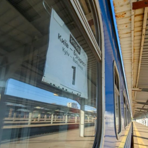 Ucraina lansează o rută feroviară zilnică directă între Kiev și București