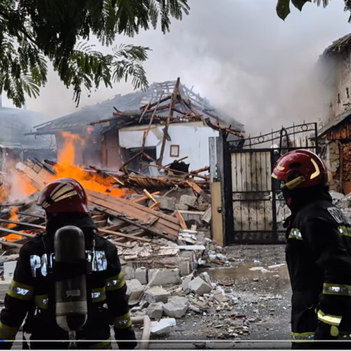 Au fost mobilizate resurse importante pentru intervenție