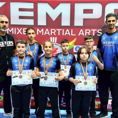Medalii de aur, argint și bronz pentru sportivii CS Medgidia la Kempo