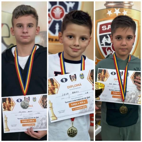 Tineri șahiști din Vrancea, rezultate remarcabile la Festivalul Internațional „Satori” de la Slobozia