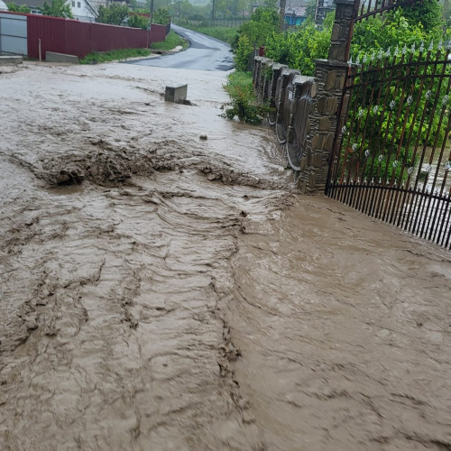 Cod galben de inundații pe râul Jijia și afluenții săi în județul Botoșani