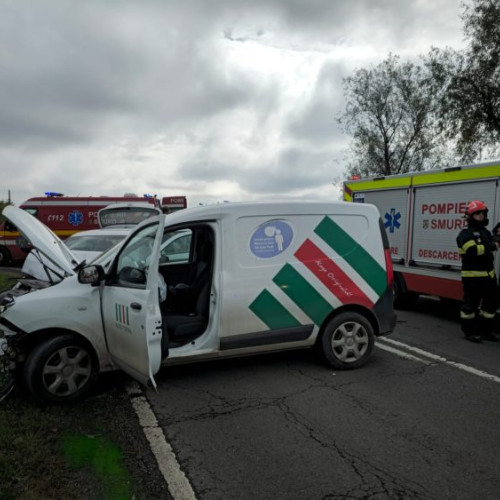 Accident rutier pe strada Europa din Baia Mare soldat cu cinci răniți