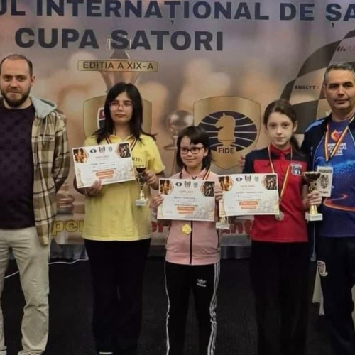 Trei tineri șahiști din Cumpăna au obținut rezultate deosebite la competiția internațională