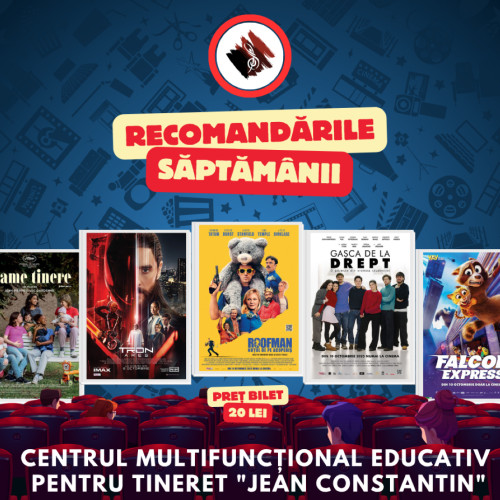 Premiere cinematografice diverse începând cu 10 octombrie 2025 la Constanța