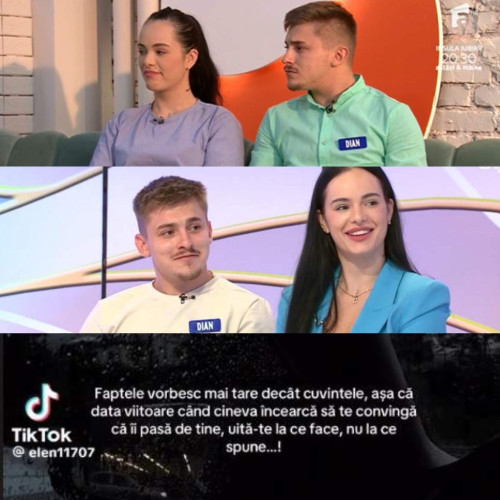 Cei doi foști concurenți din „Mireasa” au șters imagini și par să se fi despărțit