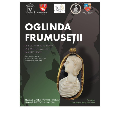 Expoziția „Oglinda frumuseții!” aduce la Constanța feminitatea în antichitate