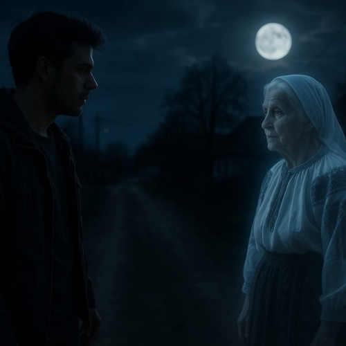 O întâlnire misterioasă în Gorj: un tânăr vorbește cu o femeie decedată