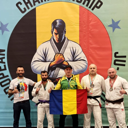 România strălucește la Campionatul European de Ju-Jitsu din Belgia