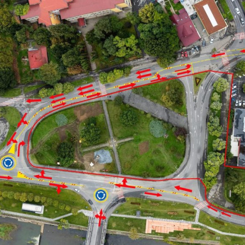 Lucrările la Piața Universității din Baia Mare vor fi organizate etapizat pentru trafic fluid
