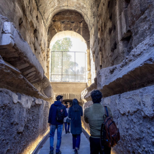 Pasajul secret al lui Commodus din Colosseumul din Roma se deschide pentru public