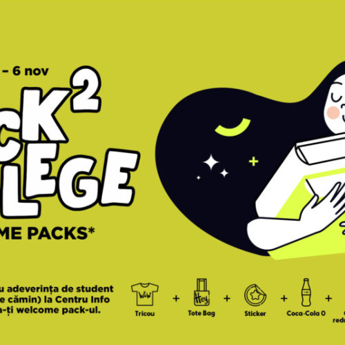 Iulius Mall Iași oferă 3.000 de welcome pack-uri pentru studenți în luna octombrie