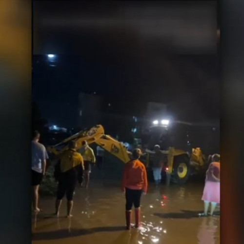 Cod roșu de ploi în sud-est, ISU Bucureşti-Ilfov a intervenit în 38 de situații