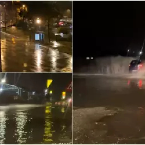 Cod roșu pentru vreme rea: ciclonul Barbara a afectat Capitala și cinci județe