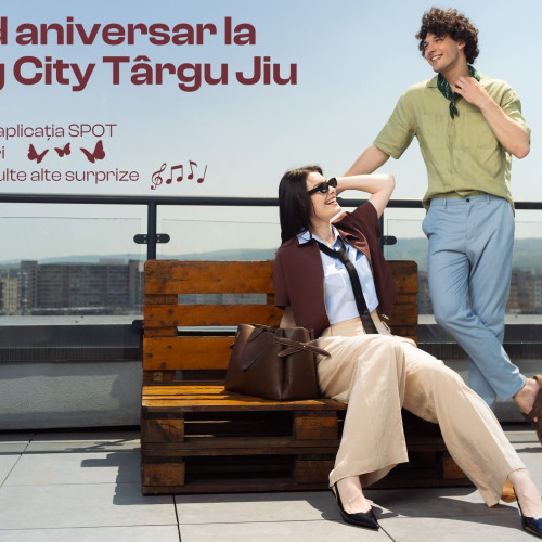 Shopping City Târgu Jiu organizează un weekend aniversar cu activități diverse