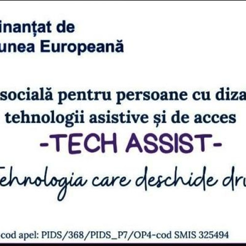 Programul TECH-ASSIST oferă e-vouchere pentru copiii cu dizabilități din Ulmi