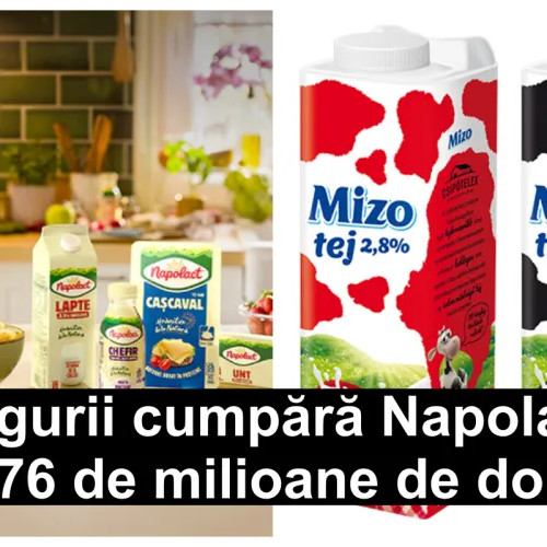 Bonafarm cumpără brandul Napolact pentru 76 milioane de dolari, tranzacția stârnește controverse