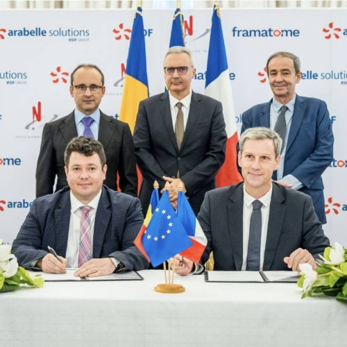 Nuclearelectrica semnează două acorduri strategice cu grupul francez EDF
