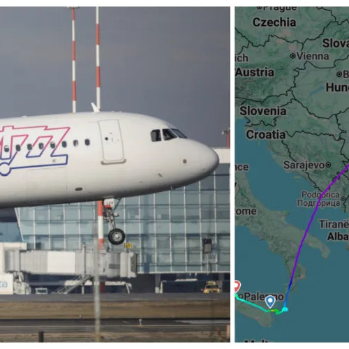 Panică în timpul zborului Wizz Air de la Cluj-Napoca către Catania