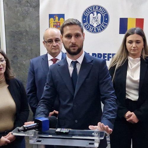 Andrei Tomegea, noul șef de cancelarie al prefectului Raluca Curelariu
