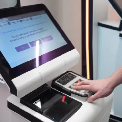 Punctul de trecere Stânca introduce un sistem biometric pentru controlul frontierelor