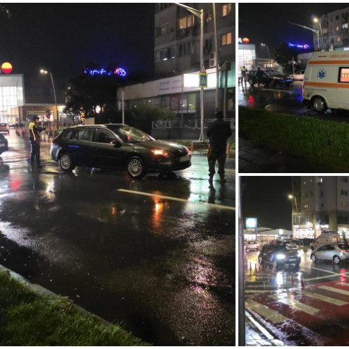 Accident la trecerea de pietoni din zona Insula de Agrement, o persoană rănită