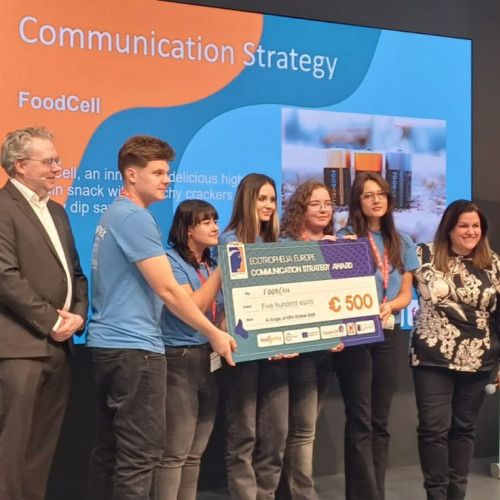 Echipa Universității Dunărea de Jos din Galați a câștigat premiul special la Ecotrophelia Europe 2025