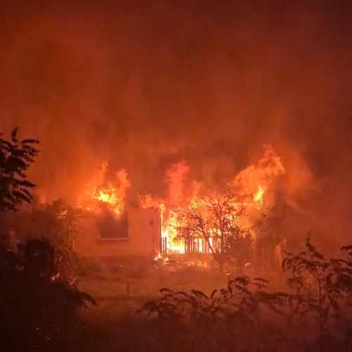 Bărbat găsit decedat după un incendiu într-o casă din Ștefănești, Botoșani