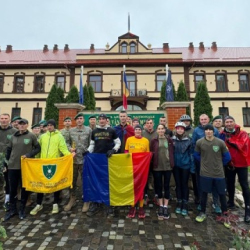 Ștafeta Veteranilor Invictus traversează țara în condiții meteo dificile