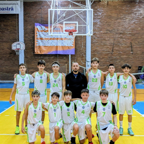 Juniorii Under 14 de la CSM-LPS Galați au început cu două victorii Campionatul Național de baschet