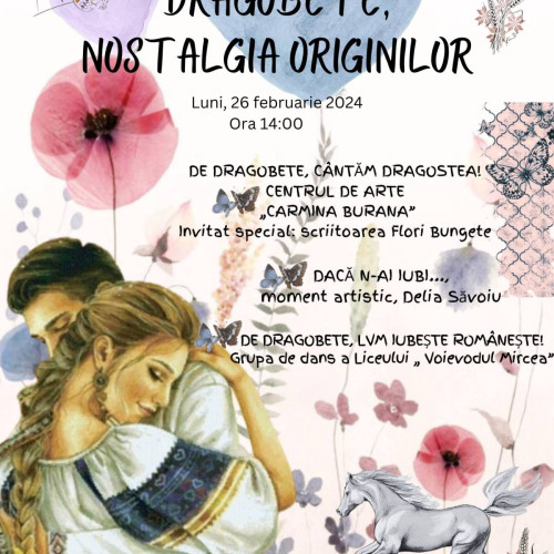 Dragobete, omagierea traditiilor" - Spectacol la Biblioteca Judeteana "I. H. Radulescu" Dambovita