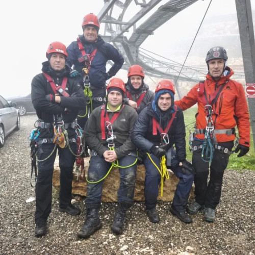 Echipă de alpiniști din Cluj, succes la Competiția Națională de Salvare la Înălțime