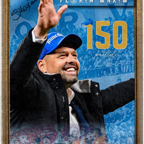 Florin Maxim a atins 150 de meciuri oficiale ca antrenor la Corvinul