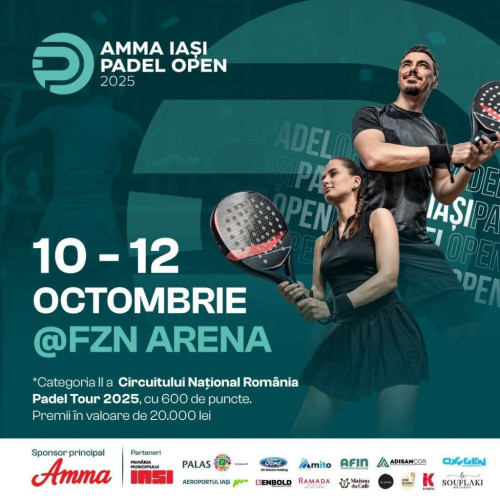 Iașul găzduiește un turneu internațional de padel, sport apărut acum 56 de ani în Mexic