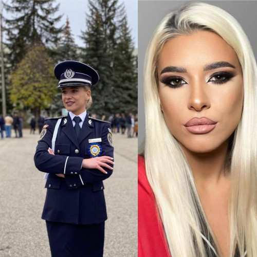 O tânără polițistă însărcinată a intervenit eroic la un accident rutier în Caraș-Severin