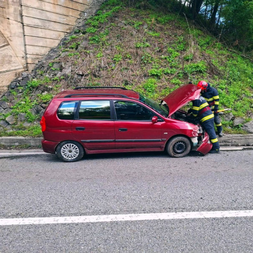 Accident rutier la ieșirea din Petroșani pe DN66 cu o singură victimă