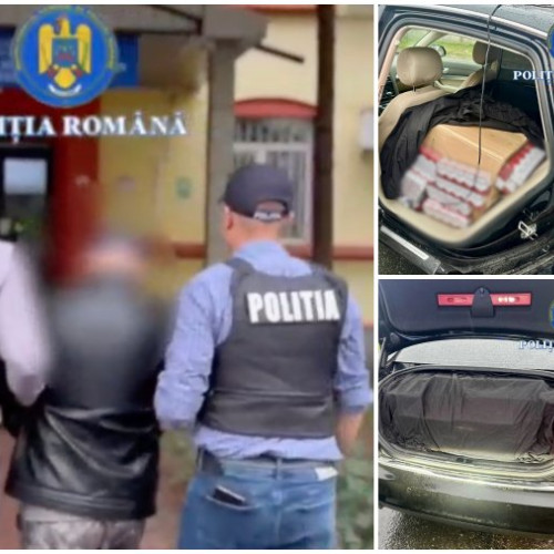 Prins în Răcăciuni cu 15.000 de pachete de țigări de contrabandă